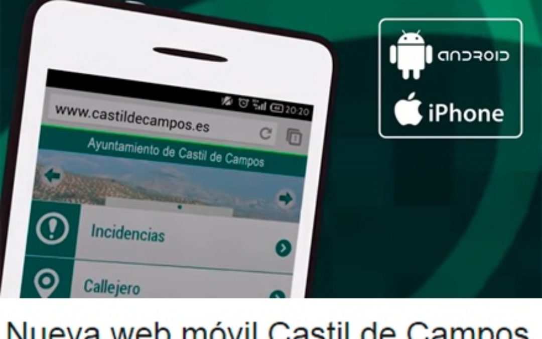 NUEVA WEB MÓVIL DE LA E.L.A. DE CASTIL DE CAMPOS