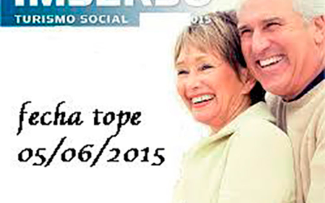 PROGRAMA VACACIONES DEL IMSERSO 2015-2016