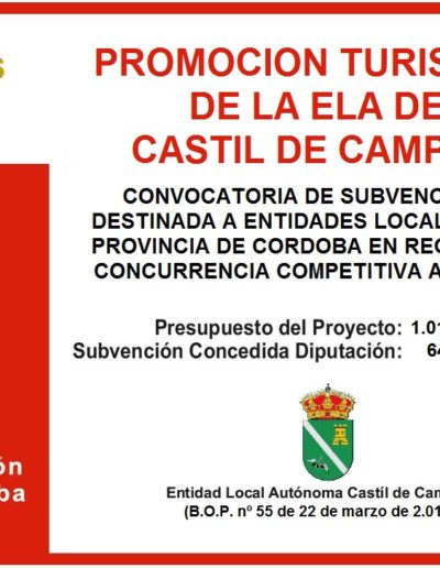 Subvenciones otorgadas a la E.L.A. de Castil de Campos 2.017 7